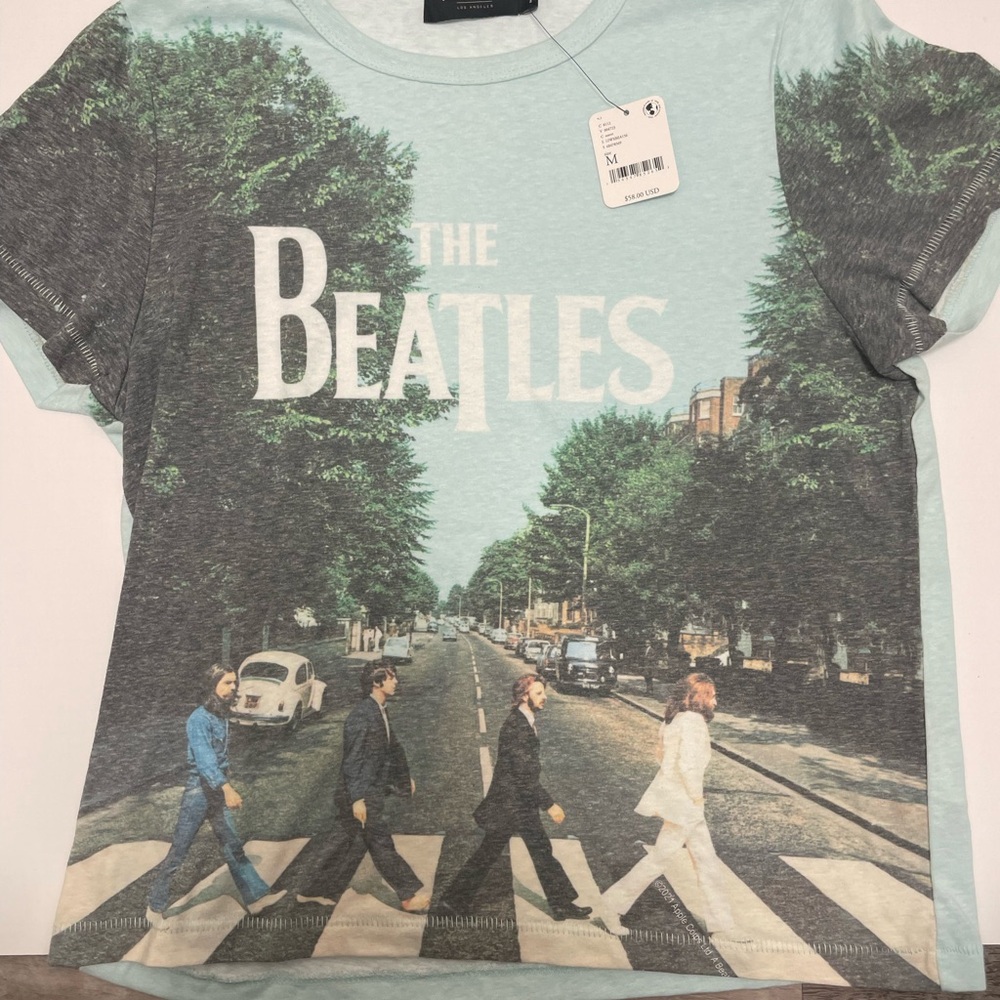 Free People Beatles Abbey Road t-shirt
